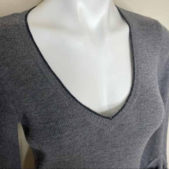 Milly of New York wool ruffle sleeve dress Medium - Picture 5 of 8